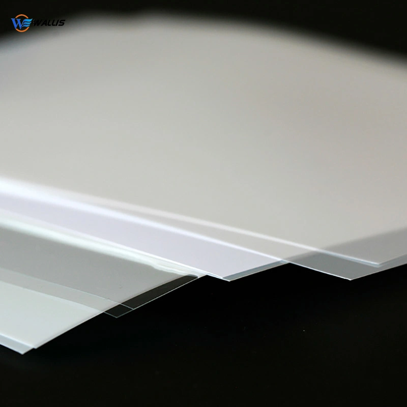 0.08mm Clear PETG Plastic Film PVC Rigid Film for Card Cover