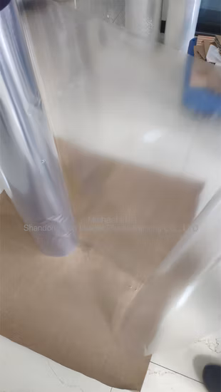 100 Microns Clear PVC Layer for Cold Formed Alu Alu Foil