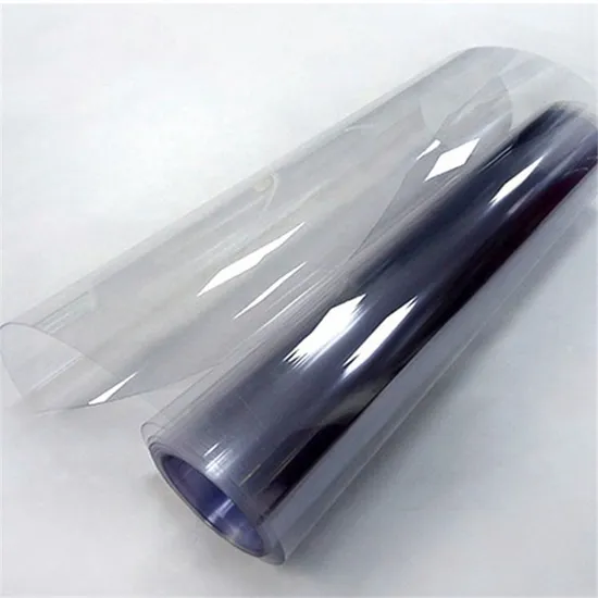 Transparent PVC Sheet Rigid Color Clear PVC Sheet 