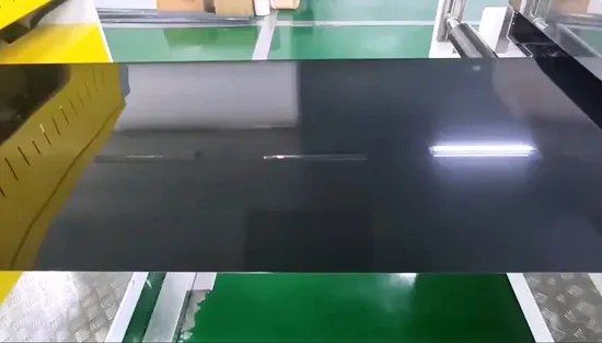 Matt Black Pet Sheet Roll 