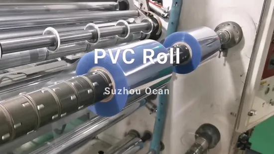 0.25mm Clear Rigid PVC Film for Pharmaceutical Pills Package 