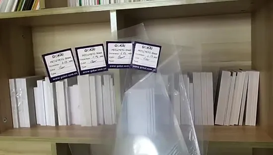 Factory Wholesale PETG Shrink PETG Film Roll for Packing 