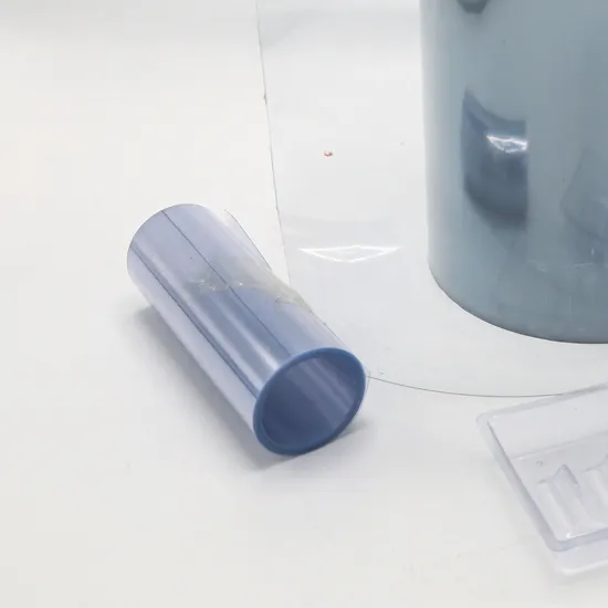 Pet PP PS PVC Plastic Transparent Clear Sheet Rigid PVC Film Roll Glossy/Matt Lamination PVC Plastic Roll for Thermoforming 