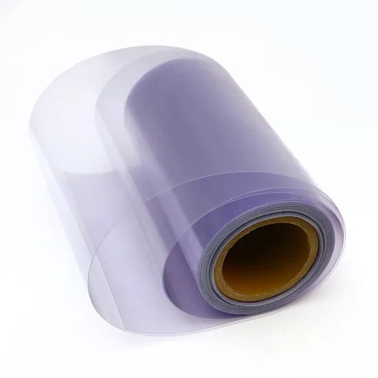 Factory Manufacture Supply Clear Rigid Plastic PVC Film Sheet Rolls 