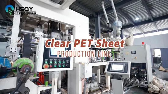 Hsqy 100% Virgin APET Sheets Pet/PE Roll for Thermoforming Boxes and Printing 