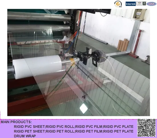 Hot Sale Transparent Customer Demand Plastic Film Pet Sheet for Package 0.15