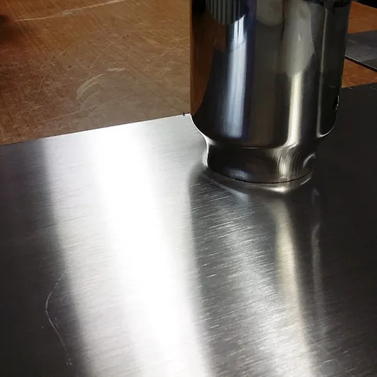 410 430 Stainless Steel Sheet 2b Ba Finish with PVC Film 0.6mm 0.8mm 1mm Thickness Customizable 