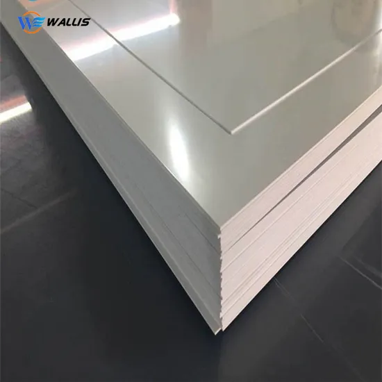 Chinese Factory 1mm Matt White Rigid PVC Sheet Hard Board 