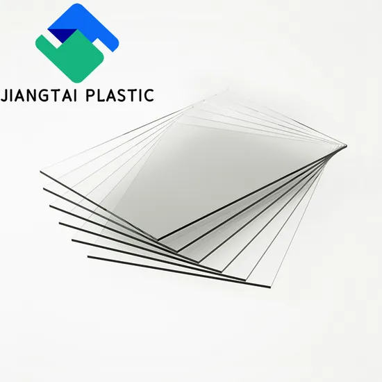 Jiangtai Plastic Anti Scratch Thermoforming High Gloss Laminate Rigid Transparent UV Plastic Clear Color Pet Sheets PETG Sheet 
