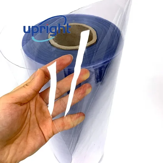 Upright 200 Micron Rigid Transparent PVC Sheet for Thermoforming and Vacummforming 