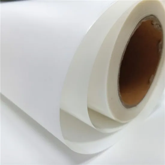 80um 100um Reverse Printing Backlit Substrate Pet Film for Dye Ink with Matt Surface Used in Lightbox 