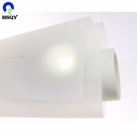 Matt White PVC Rigid Plastic Sheet