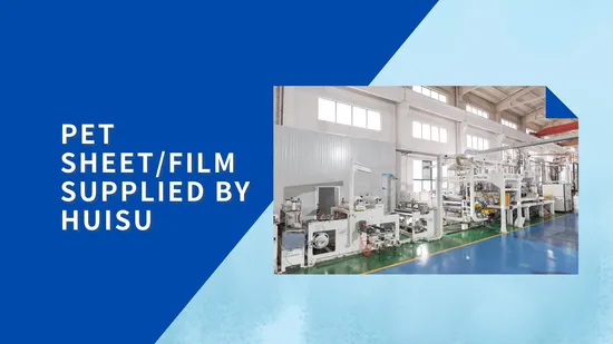 100% Virgin Material 0.5mm Thickness Clear Pet Roll for Printing 