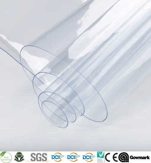 Packing Film PVC Super Clear Transparent Film PVC Sheet