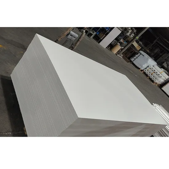 Jumei PE Film Cartion Box Pallet 4X8 PVC Foam Board Sheet 