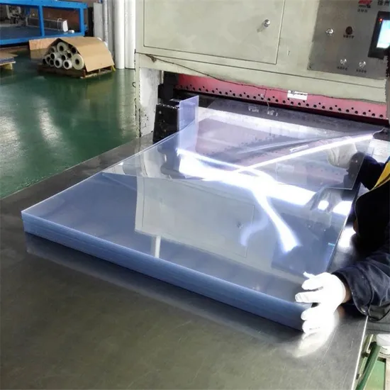 Hsqy 0.25mm 0.35mm 25inch Width PVC Rigid Sheets for Garments 