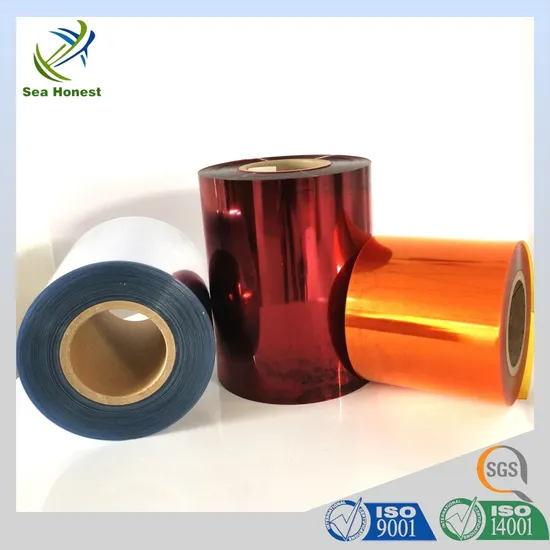 Hot Selling Pharmaceutical PVC Rigid Film for Pharmaceutical Blister 