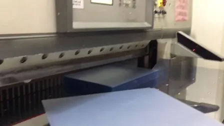PVC Sheet 0.3mm Rigid Coarse PVC Sheet Customize Size for Printing 