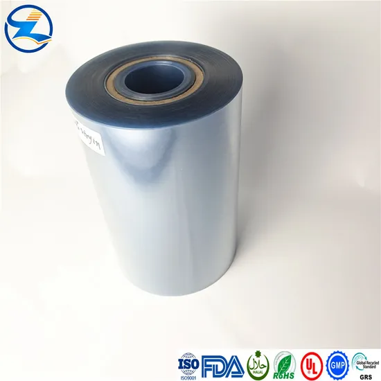 PVC Plastic Transparent Clear Sheet Rigid PVC Film Roll Glossy/Matt Lamination PVC Plastic Roll Marble Sheet for Thermoforming 