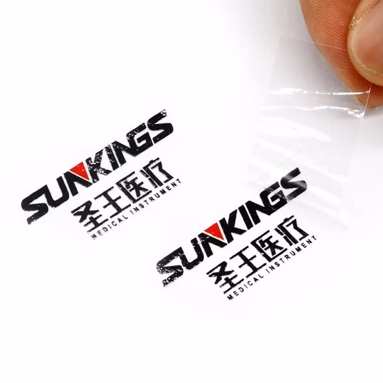 Custom Logo Labels Stickers Sheet