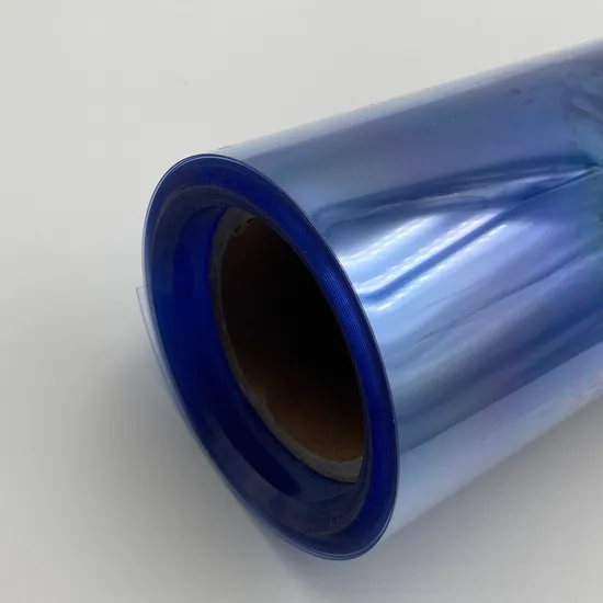 Transparent Light Blue Rigid PETG Medical Sheet 